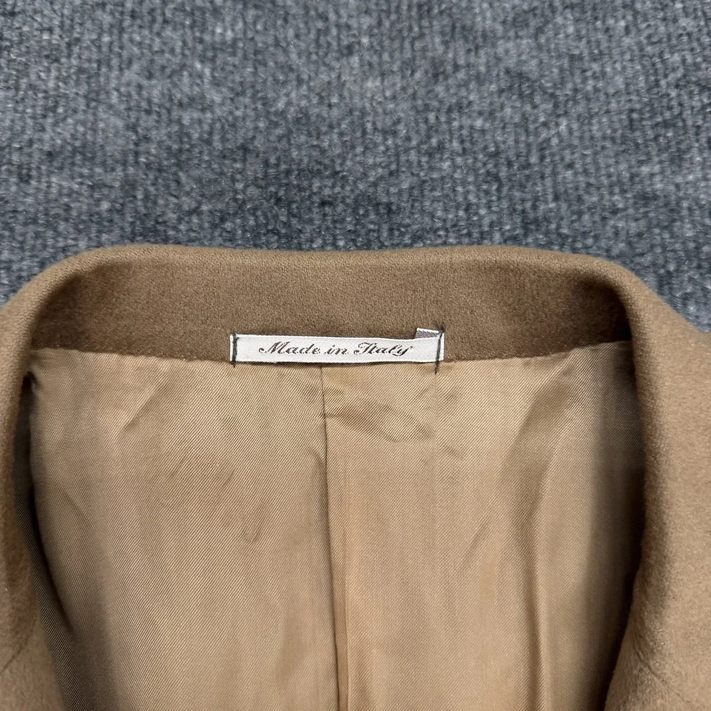 Canali Puro Cashmere Sport Coat Blazer Men's 56R (46R US) Camel Tan Made Italy